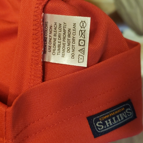Smith's Workwear Men's Red performance pocket tee size 2XL - Picture 8 of 9